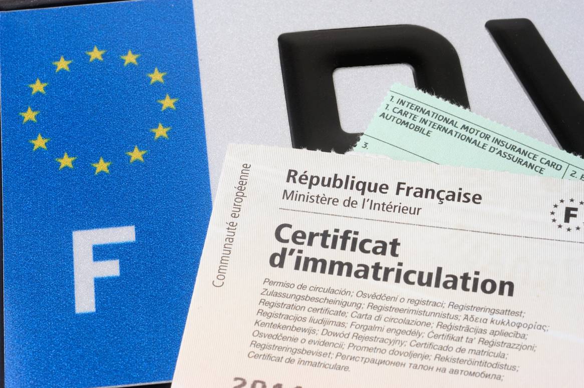 informations carte grise