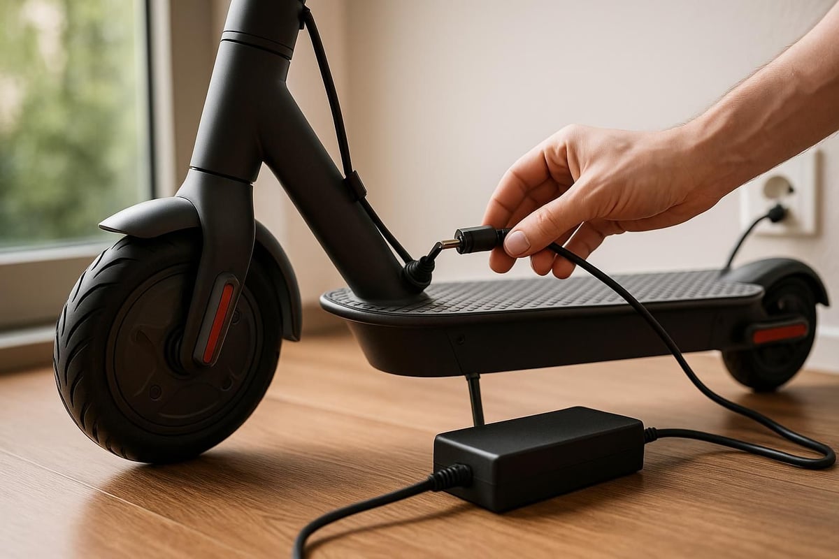 recharge de trottinette électrique