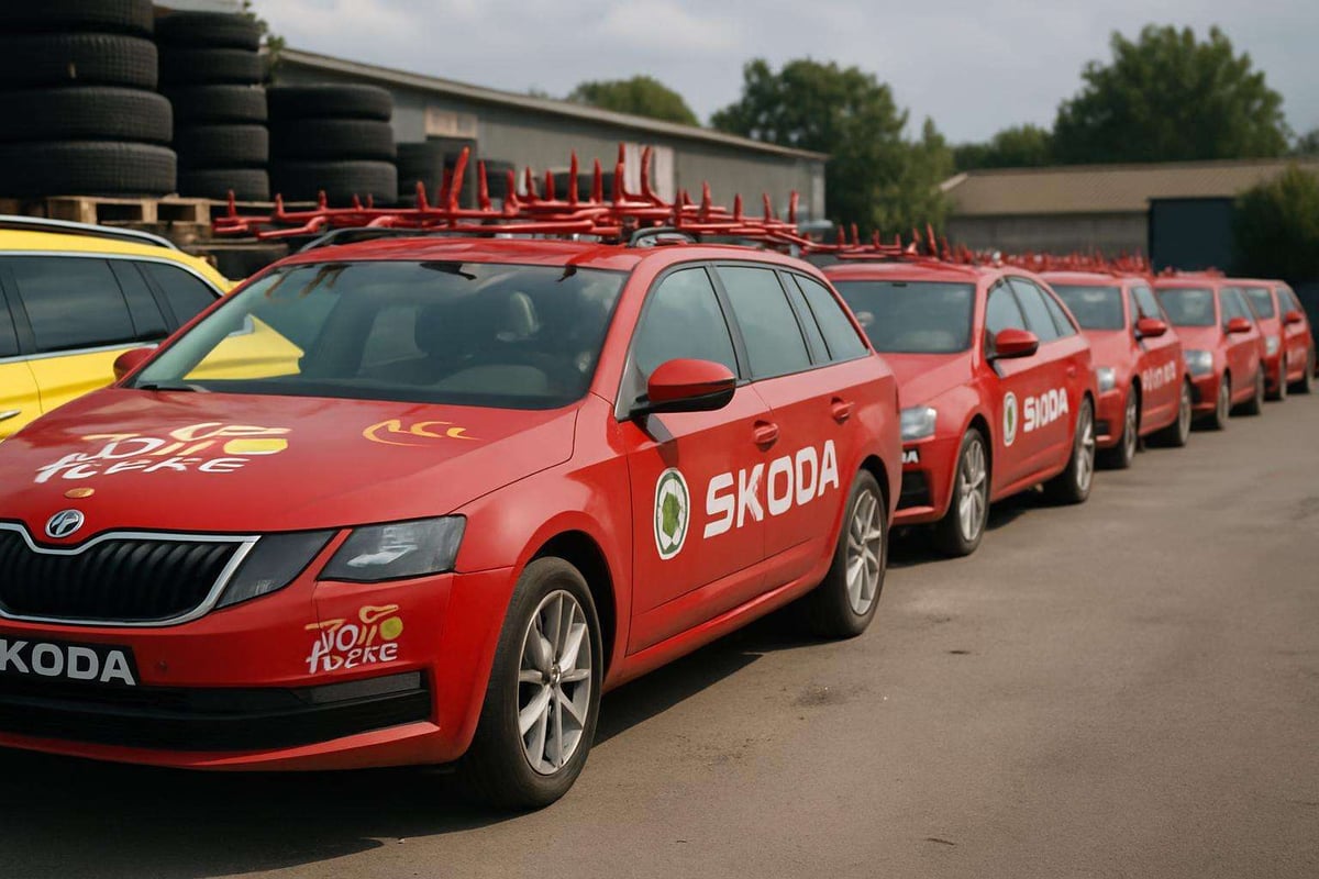 voitures du Tour de France