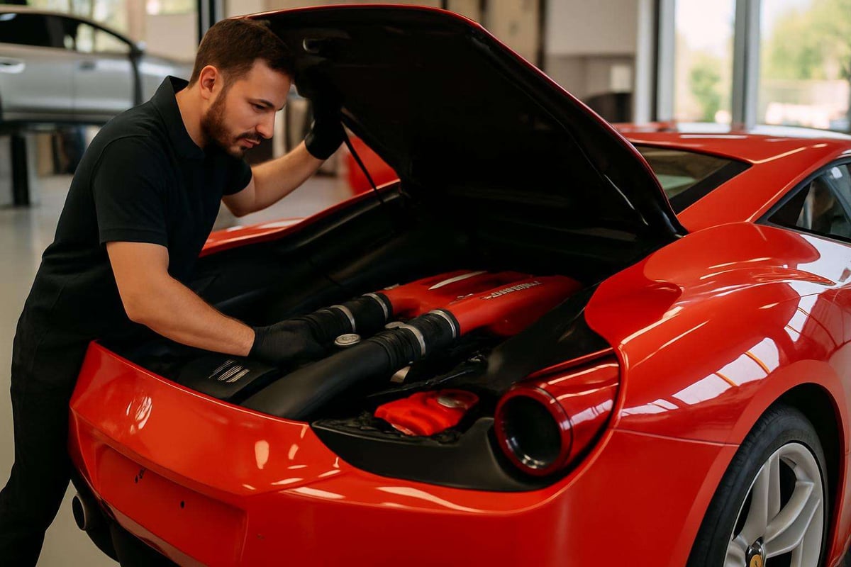 Entretien Ferrari
