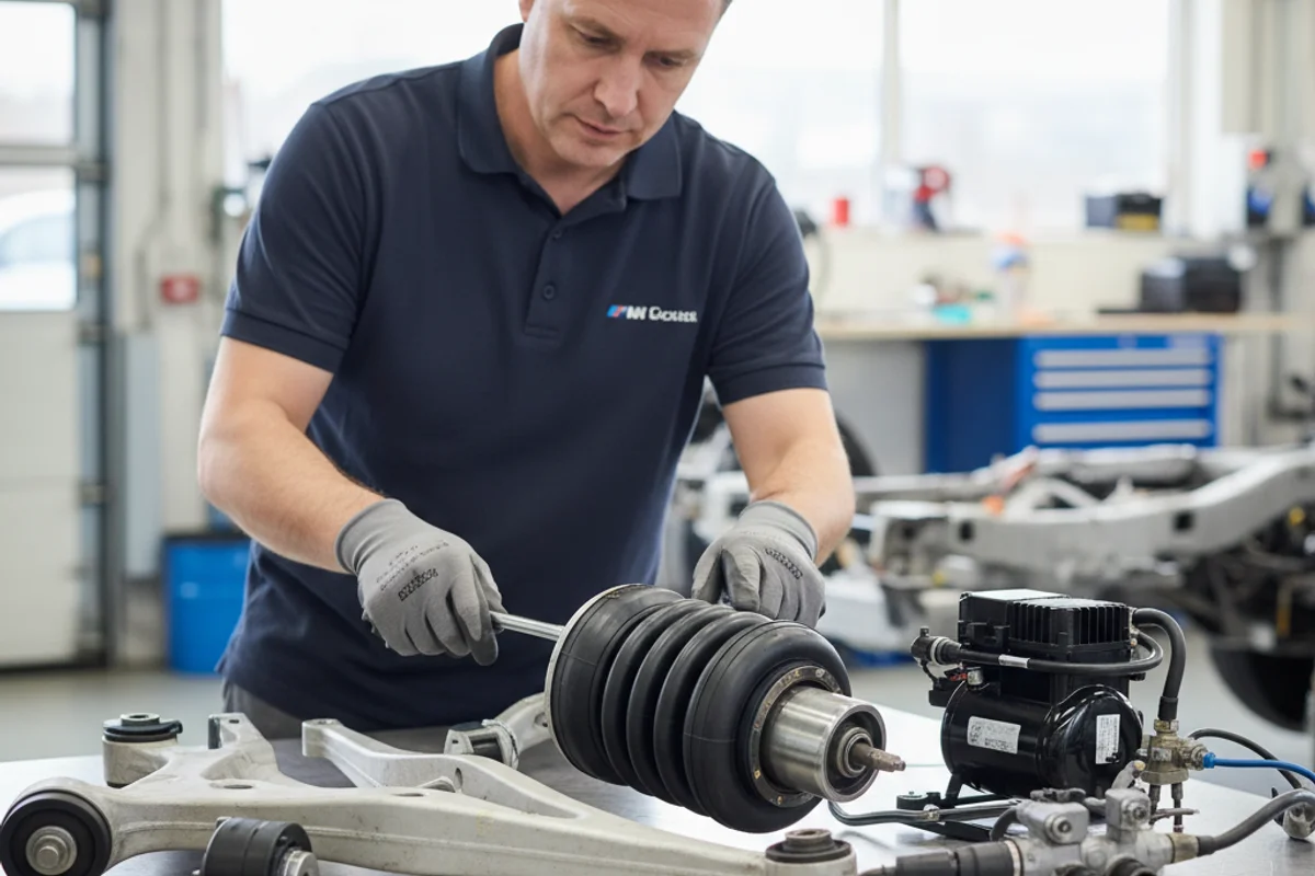 BMW pneumatic suspension