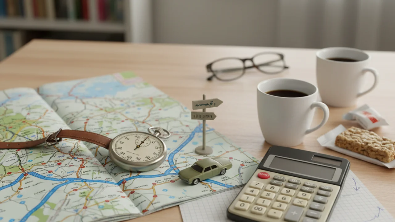 calculateur de temps de trajet automobile