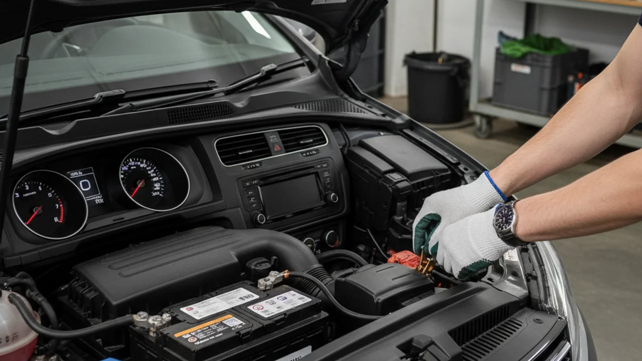 réinitialisation batterie voiture