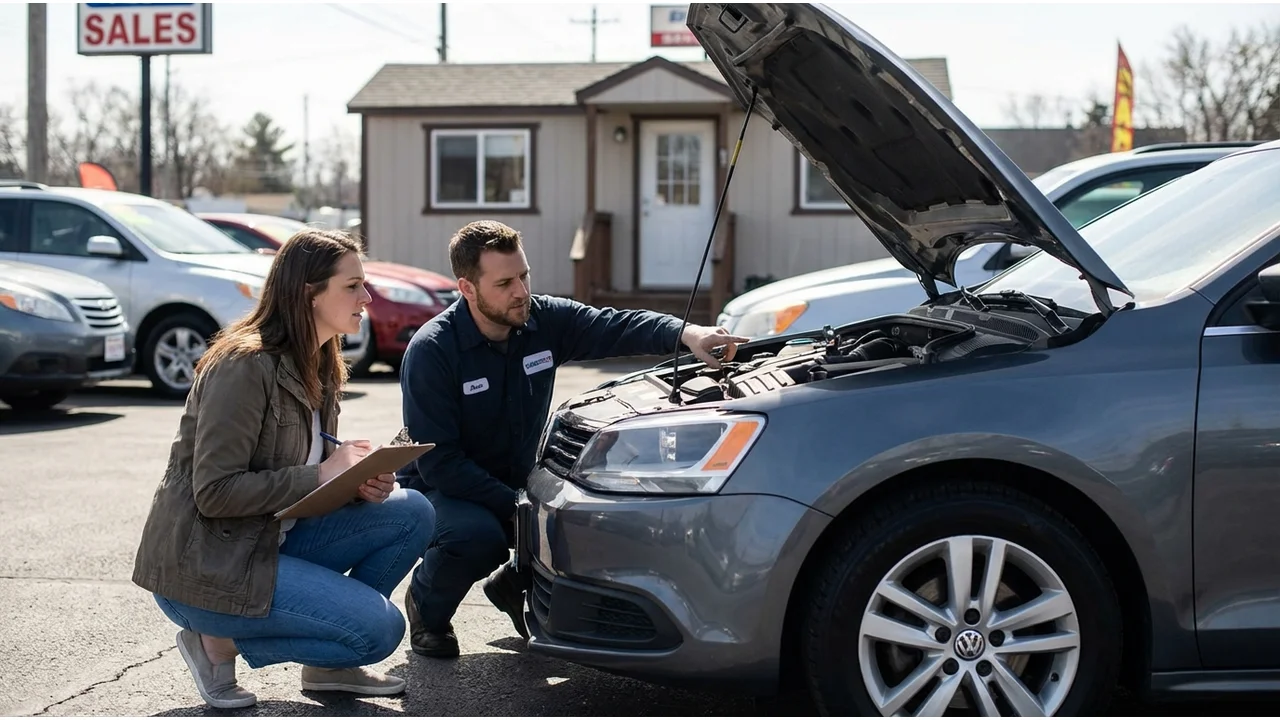 used car selection