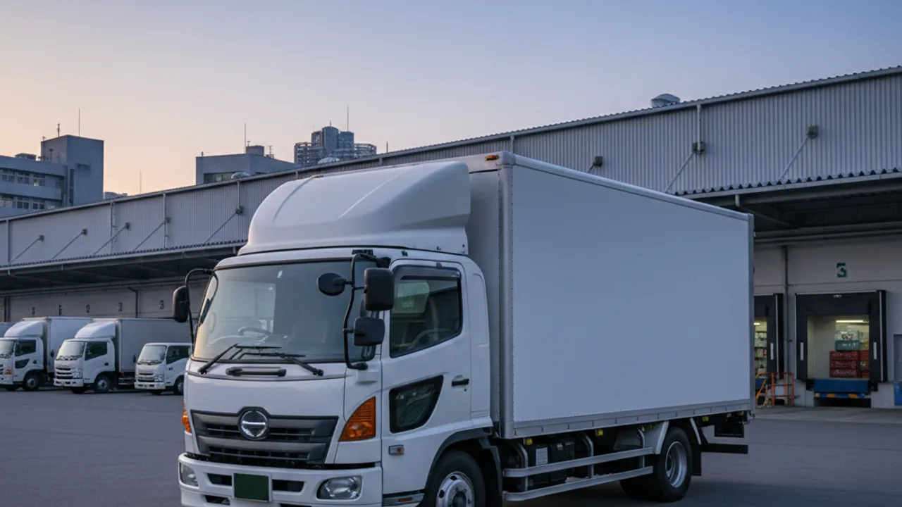 Camion porteur japonais moderne illustrant le segment UD Trucks