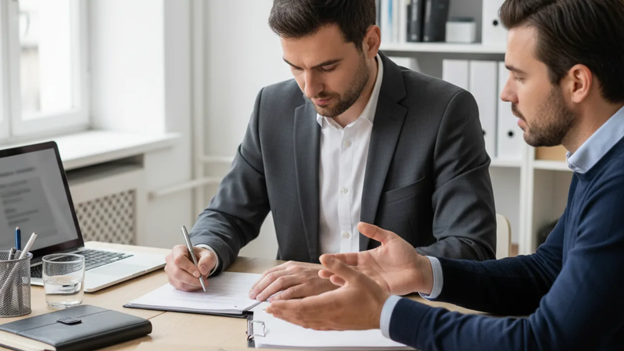 Consultation avec un avocat specialise