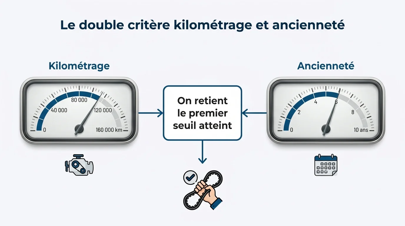 Le double critère kilométrage et ancienneté